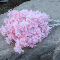 Artificial Cherry Branches Three Pronged Encrypted Peach Blossom Branch